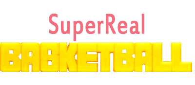 Super Real Basketball logo for Sega Mega Drive